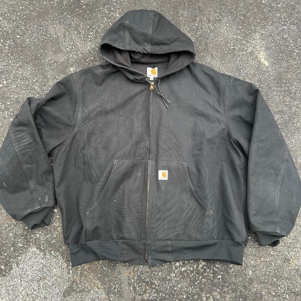 1990s Carhartt Hooded Jacket Size XXL